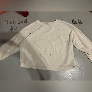 Lighting bolt sweatshirt